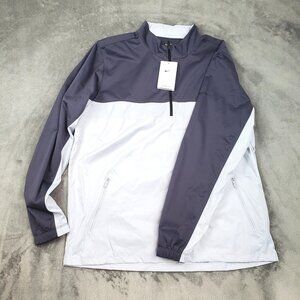 Nike Jacket Mens Large Grey Storm FIT Golf Victory HZ Shield Zip GM4045 Zip Pull